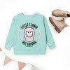 The Juniper Shop SmileyWorld Little Llama Big Drama Youth Sweatshirt - 3 of 4