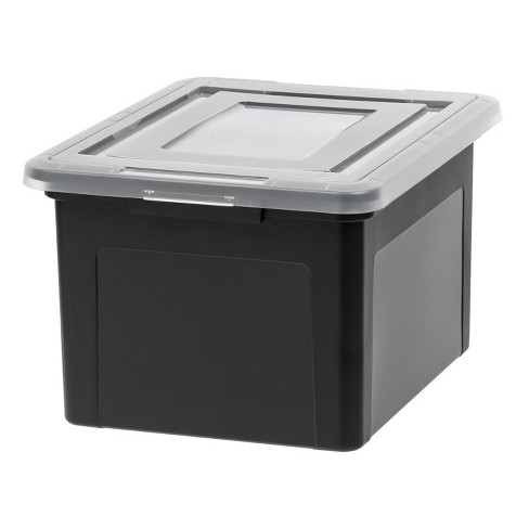 Plastic File Box Clear - Brightroom™ : Target