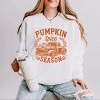 Simply Sage Market Pumpkin Spice Season Truck Distressed Lightweight Garment Dyed Sweatshirt - 2 of 4