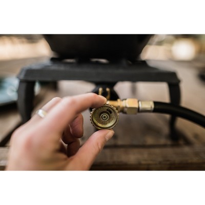 Stansport Black Cast Iron Single Burner Camping Stove