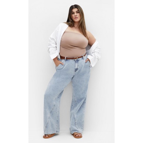 Fashion plus size maternity jeans target