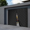 VEVOR Garage Door Screen for Winter, 10x8FT, Garage Door Insulation Kit, Magnetic Thermal Insulated Door Curtain with 300D Oxford Fabric, Black - 2 of 4