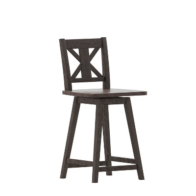 Taylor & Logan Gisella Swivel Counter Height Barstool