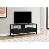 Monarch Specialties Tv Stand 48 Inch Console Media Entertainment Center Storage Drawers Living Room Bedroom Laminate Metal Black Contemporary Modern - 2 of 4