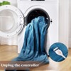 Heated Blanket Electric Throw, Reversible Two-Color Flannel Heating Blankets, Soft Heated Throws for Couch with 5 Heat Setting - 3 of 4