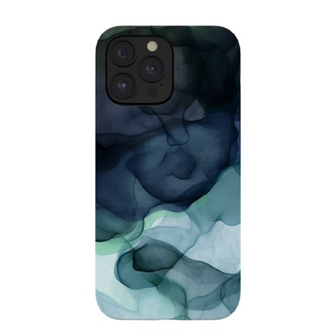 Blue trendy iPhone 14 Pro case