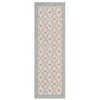 Washable Rug Colorful Floral Butterflies Living Room Rug Low Pile Ultra Soft Foldable Non Slip Carpet Stain Resistant Non Shedding Thin Floor Cover - 4 of 4