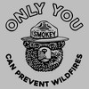 Mens Smokey Bear Only You Can Prevent Wildfires Sketch T Shirt - 2 of 3