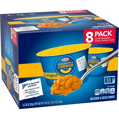 Kraft Mac & Cheese Cups - 16.4oz/8ct