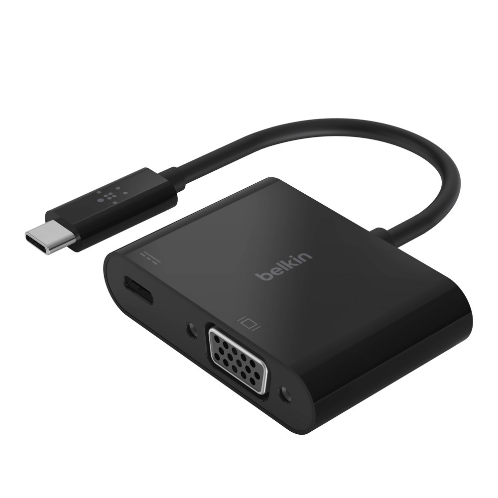 Belkin USB-C to VGA Adapter with 60W Power Delivery