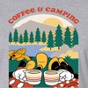 Women's - Disney - Coffee And Camping Cropped Graphic T-Shirt - 2 of 4