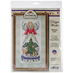 Tobin 407398 12 Days-Jim Shore Counted Cross Stitch Kit-14 by 16-Inch 14 Count 
