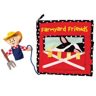 Manhattan Toy Farmyard Friends Soft Activity Book