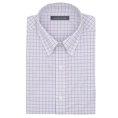 Tommy Hilfiger Gingham Stretch Dress Shirt