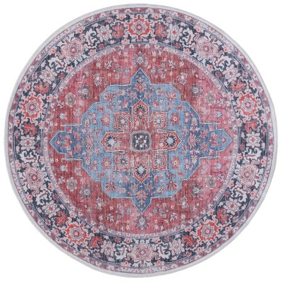 Serapi SEP369 Power Loomed Indoor Machine Washable Skid-Resistant Rugs - Safavieh