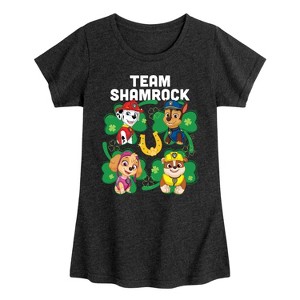 Girls' - Nickelodeon - Paw Patrol Fitted Short Sleeve Graphic T-Shirt - 1 of 4