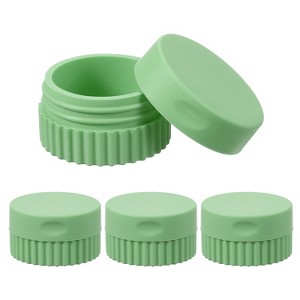 Unique Bargains Silicone Cream Leakproof Travel Decorative Jars 0.68oz 4 Pcs - 1 of 4