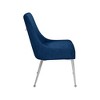 Meridian Furniture,Ace Velvet Dining Chair, Set of 2 - 3 of 4