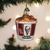 Old World Christmas 2.5 Inch Kfc Bucket Of Chicken It's Finger Licken' Good Tree Ornaments - 2 of 3