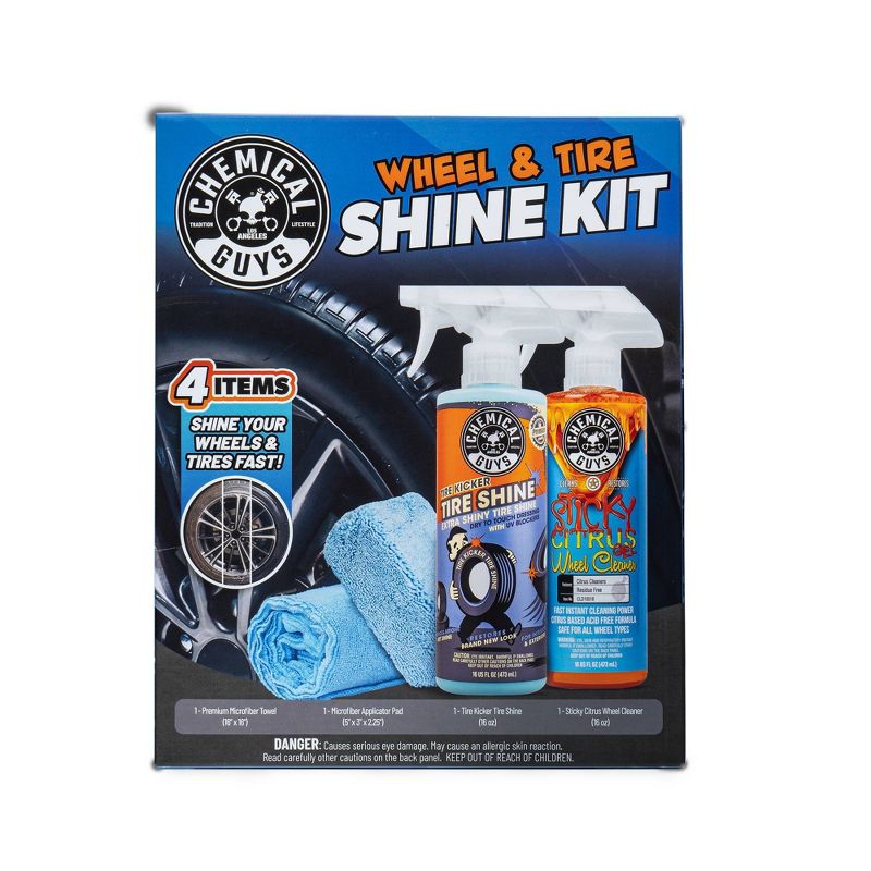 Chemical Guys Kit (4 Piece) Tire Kit, 2 of 4