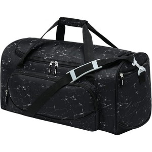 55L Large Durable Gym Duffle Bag for Men, Travel, Workout, Fitness, and Sport with Ventilated Compartments - 1 of 4