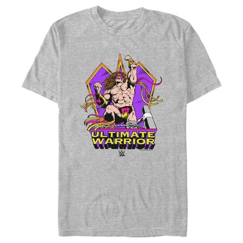 Men's Wwe Ultimate Warrior Comic T-shirt Heather - 3x Large Target