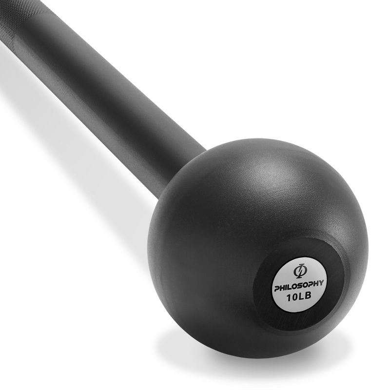 Philosophy Gym Steel Mace Bell, Mace Club for Strength Training, Functional Full Body Workouts, 2 of 7