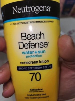 Neutrogena Beach Defense Sunscreen Lotion, Spf 70, 6.7 Fl Oz : Target