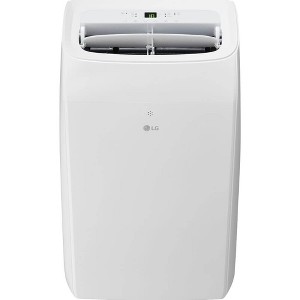 LG LP0825WSSM 8,350 BTU Smart Wi-Fi Portable Air Conditioner with LCD Remote - White - 1 of 4