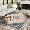 Boho Rugs for Living Room,Short Pile Area Carpets Washable Large Rugs for Bedroom Modern Vintage Classic Lounge Rug - 3 of 4