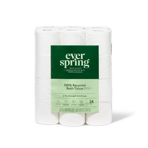 100% Recycled Toilet Paper Rolls - Everspring™ - 1 of 3