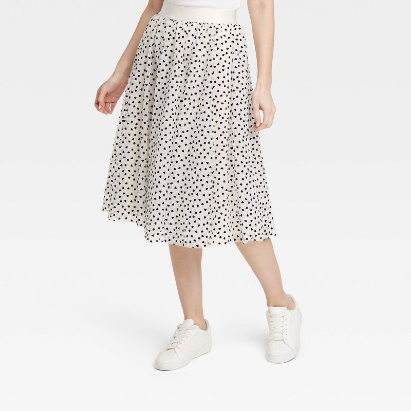 Women's Tulle Midi A-Line Skirt - A New Day™, 1 of 11