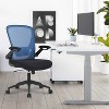BestMassage Home Office Chair Mesh Back Chair Computer Chair with Adjustable Height Swivel Function and Flip-Up Arms - 2 of 4