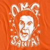 Elf Omg Santa Adult T-Shirt - 2 of 4