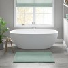 SEVOBAL Bath Rugs and Mats Non Slip Bath Mat Water Absorbent Soft Microfiber Shaggy Mat Machine Washable, Thick Plush Rugs, Green, 30"*20"*0.75" - 2 of 4