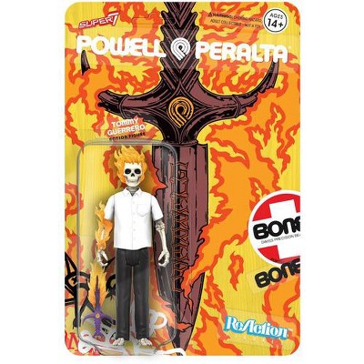 Super7 - Powell-Peralta - Reaction Figure Wv3 - Tommy Guerrero Flaming Dagger (SF Downhill)