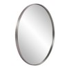 Howard Elliott Stainless Steel Framed Vanity Mirror - 2 of 4