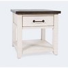 Jofran,Madison County Rustic Reclaimed Pine Farmhouse Harris End Table - 4 of 4