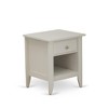 East West Furniture,Modern Nightstand Bedroom with 1 Wooden Drawer, Stable and Sturdy Constructed - 2 of 4