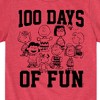 Boys' - Peanuts - 100 Days Of Fun Short Sleeve Graphic T-Shirt - 2 of 4