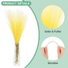 Unique Bargains Dried Plants Artificial Durable Small Fluffy Pampas Grass for Home, Office, Party 20 Pcs 21.7 Inch - 2 of 4