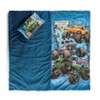 Jay Franco Kids Monster Jam 2 Piece Set Indoor Sleeping Bag for School and Sleepovers - 3 of 4