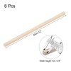 Unique Bargains DIY Craft Activity Kits Cube Carving Wood Sticks 6 Pcs - 2 of 4