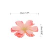 Unique Bargains Faux Silk Multi-layered Handmade Artificial Flowers - 2 of 4
