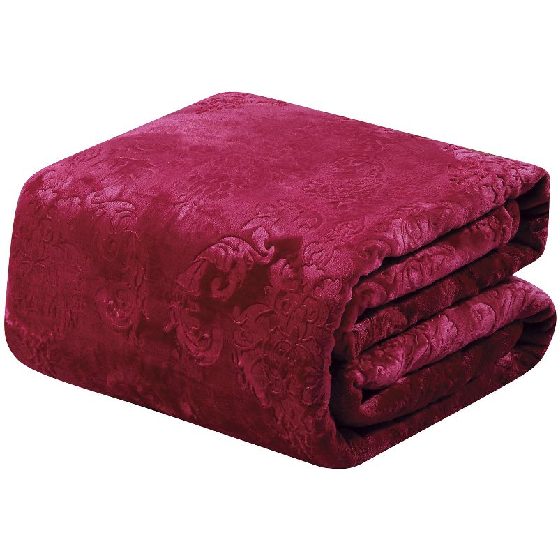 Sheridan Ultra Cozy Versailles Embossed Jacquard Blanket, 1 of 3