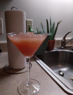 JoyJolt Olivia 9.2 oz. Clear Crystal Cocktail Martini Glass (Set of 4)  MC202127 - The Home Depot