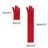 INSPIRE CHIC Women's Long Sleeve Velvet Opera Gloves - 2 of 4