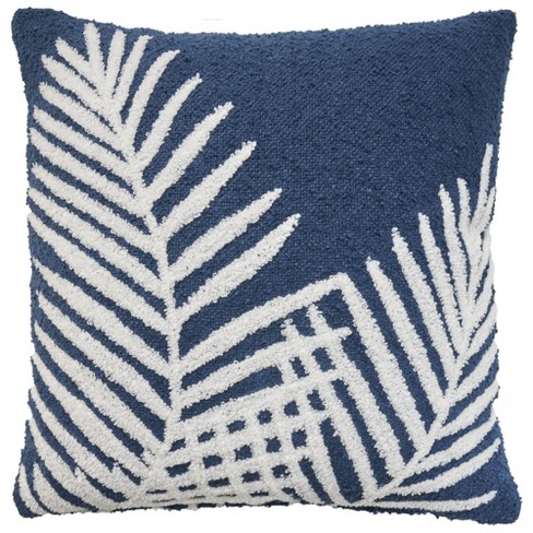 Palm leaf cushion target sale