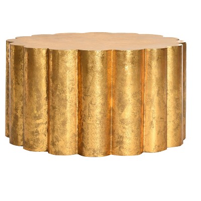 target brass coffee table