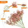 Unique Bargains Realistic Low Maintenance Durable Flexible Artificial Flowers with Stem - 3 of 4